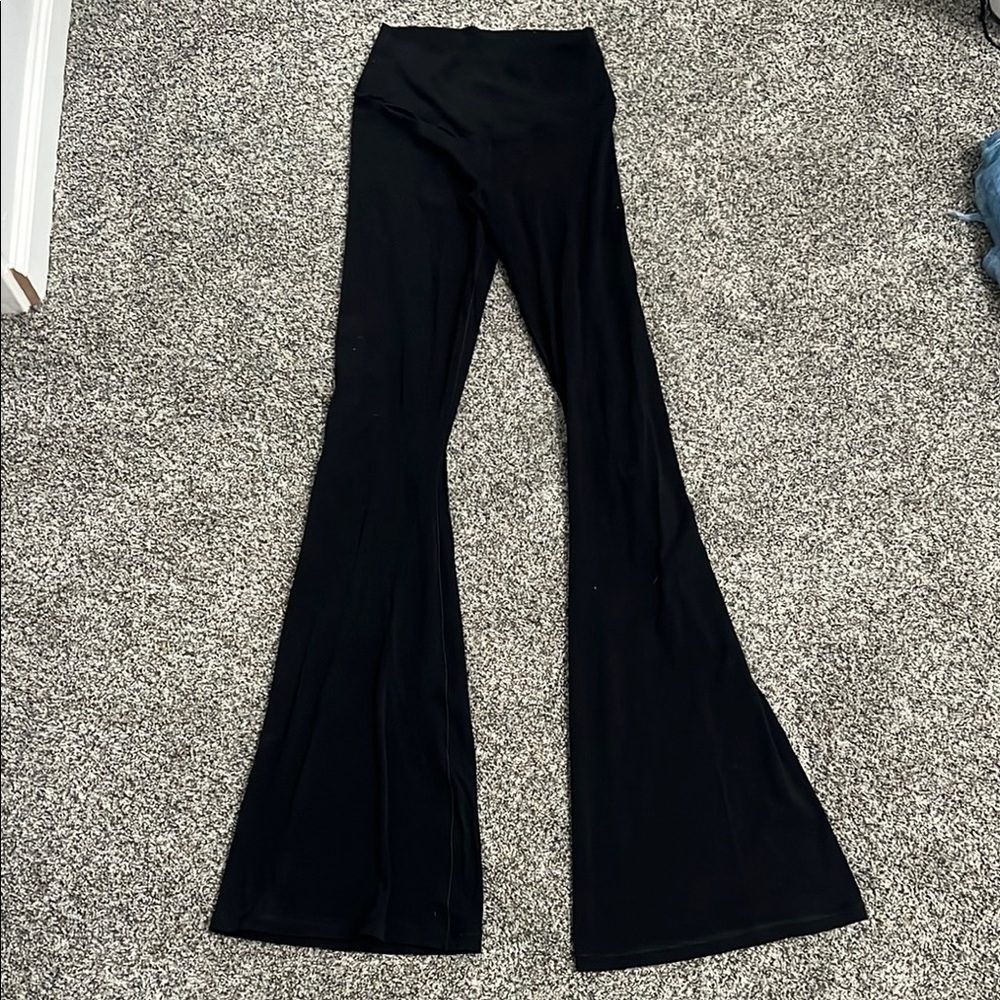Black Flared Leggings